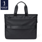 Sacoche ordinateur homme 15,6 pouces, oxford et passant trolley