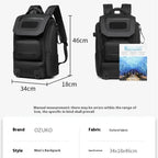 Sac à dos ordinateur 15,6 pouces, poche avant moulée et toile oxford
