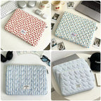 Pochette ordinateur femme matelassée à motifs, 11 à 16 pouces