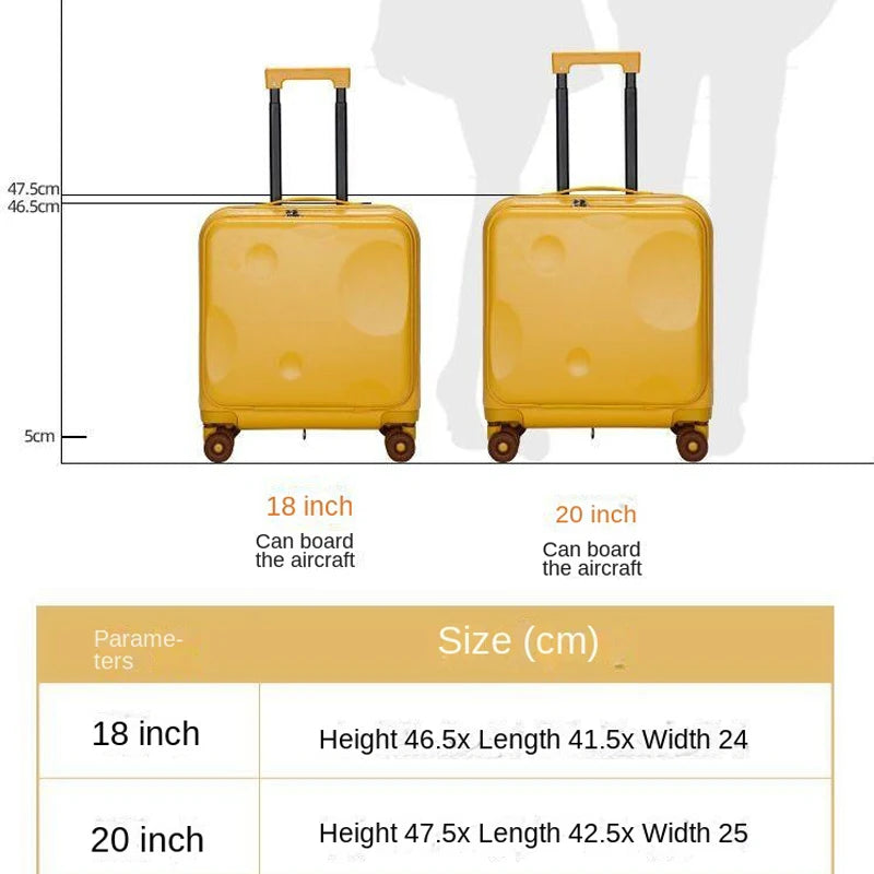 Trolley ordinateur 15,6 pouces à ouverture frontale, extensible