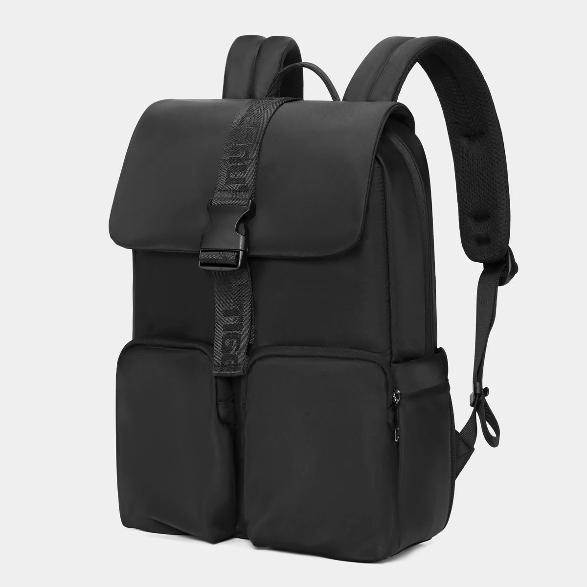 Sac à dos ordinateur à rabat et poche antivol