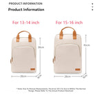 Sac à dos ordinateur en nylon, compartiment alvéolé, 13 à 16 pouces