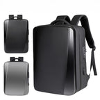 Sac à dos ordinateur USB 15 pouces à coque ABS et cadenas à code