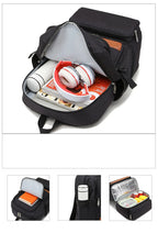 Sac à dos ordinateur avec compartiment repas isotherme et port USB