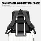Sac à dos ordinateur coque rigide, cadenas à code et port USB