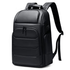 Sac à dos ordinateur USB 16 pouces extensible, toile oxford noire