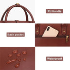 Sac ordinateur femme à nœud, 14 ou 15,6 pouces, douze coloris