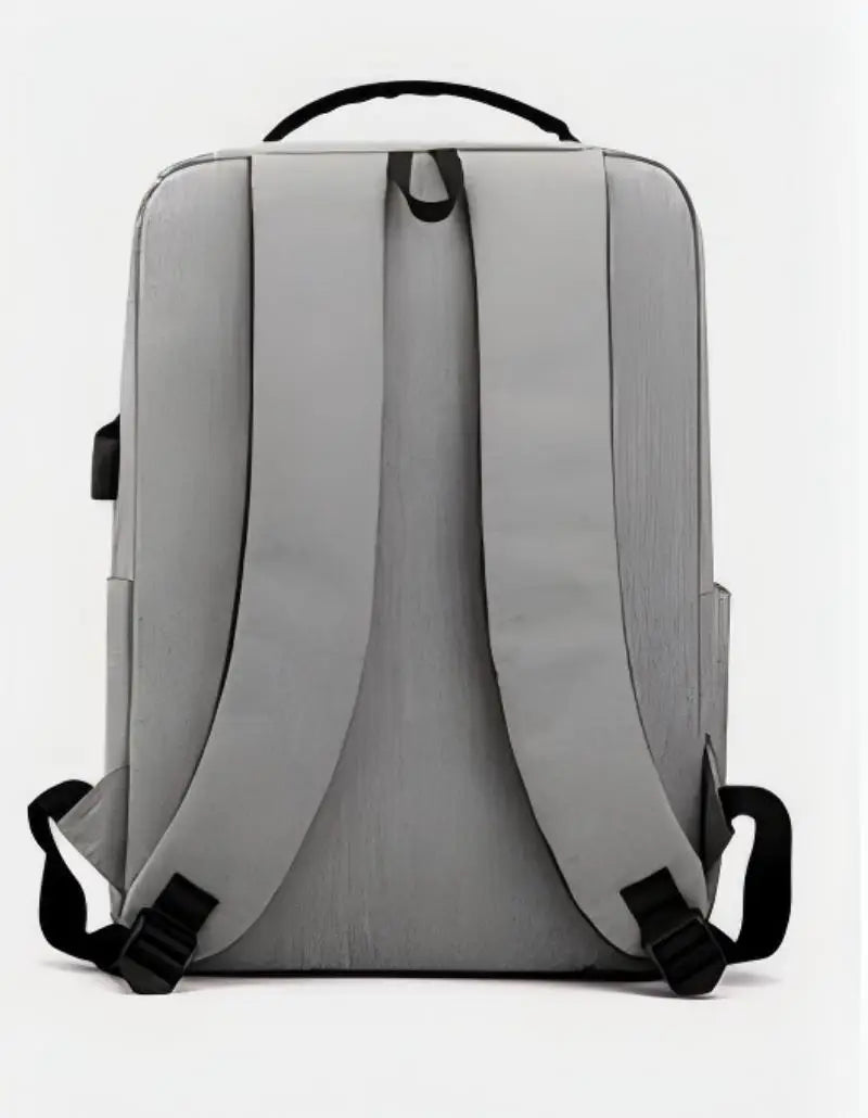 Sac à dos ordinateur homme 15,6 pouces en nylon, port USB latéral