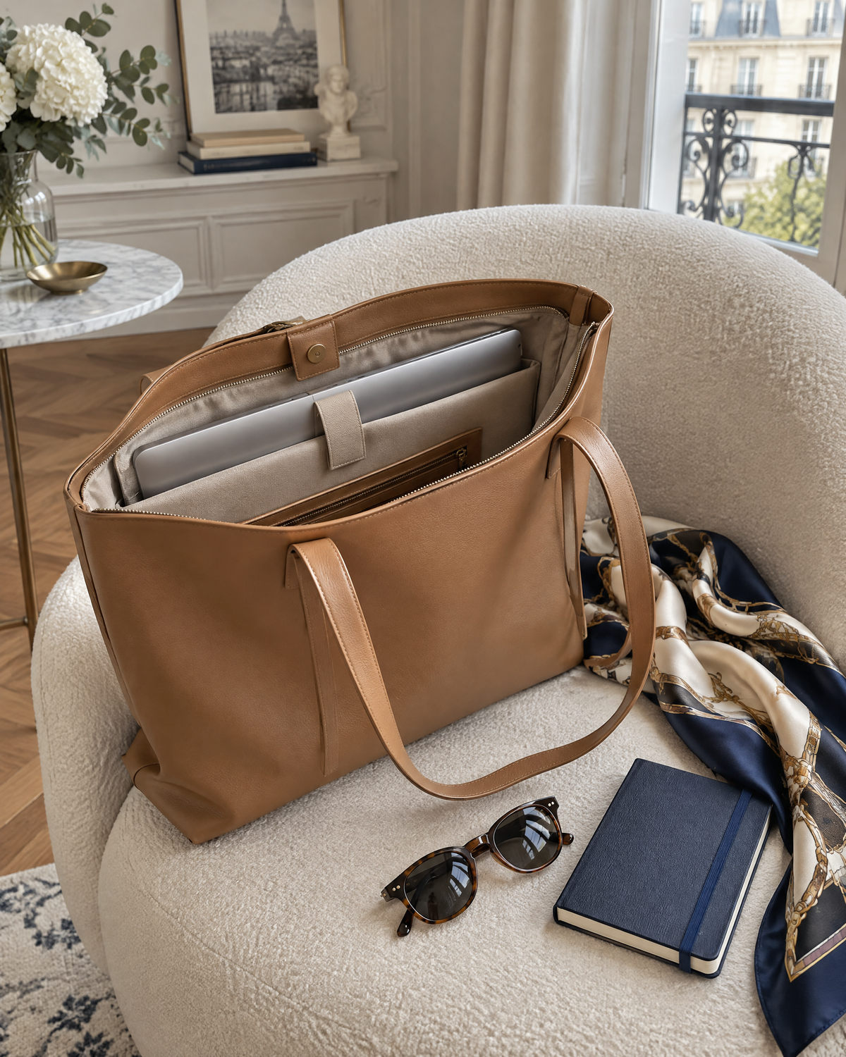 Sac ordinateur : un vrai sac de mode, avec un compartiment pour le portable